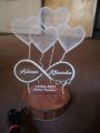 Customize 3d illusion lamp, 3D Light Lamp, Night Lamp, Decoration Piece, Gift Piece, Table Lamps Decor Mahal Brand. 