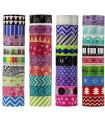Pack Of 10 Decorative Washi Tape Masking Tape 10 Different Attractive Patterns. 