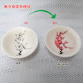 Magic Sakura Sake Cup Color Change with Cold/Hot Water-See Peach Cherry Flowers Bloom Magically Sakura Blossom Tea Bowl. 