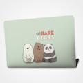We Bare Bears Laptop Skin Vinyl Sticker 13 13.3 14.6 15 15.4 15.6 inch Laptop Skin Sticker Cover For All Laptops. 