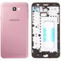 Samsung Galaxy J7 Prime Middle Frame Housing with Power and Volume Buttons and Camera Lens for Complete Body Casing Replacement For Galaxy J7 Prime - Rose Gold. 