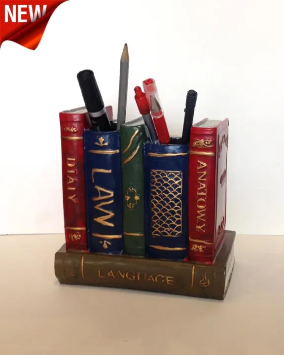 Best%20Quality%20Books%20Shape%20Pen%20Holder,%20Desk%20Organiser%20-%20Image%203