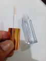 10 pcs 3.1 inch long 10ml Empty Plastic Lip Gloss Tubes with Wand Makeup Containers Bottle Golden Top for Lipstick 10ml Lipgloss. 