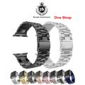 38mm / 40mm / 41mm Stainless Steel Chain Band Strap for Apple iWatch , Smart Watch Straps , iWatch Strap - 38mm / 40mm / 41mm Series - 1 / 2 / 3 / 4 / 5 / 6 / 7 GPS + cellular - Black / Silver / Grey. 
