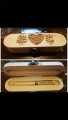 TRENDirella's Executive Wooden Pen With Engraved Your Name Photos. 