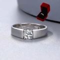 Korean Adjustable Engagement Couple Rings set With Box for Lovers Silver Cuple Rings Pair resizable for Girls and for Boys. 