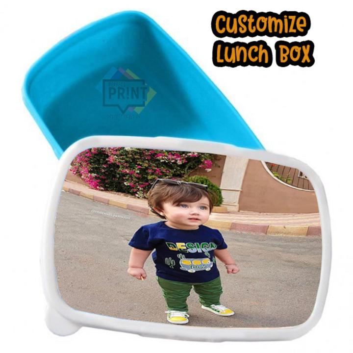 Your Own Image Personalized Lunch Box With Your Baby Pics 500Ml