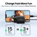 【EU Plug】UGREEN 18W 20W 30W GaN Charger PD Fast Type C Charger USB C PD QC3.0 Quick Charging For Samsung Galaxy S25 S24 Ultra A iPhone 16 15 Max Pro OPPO Reno 12 Find N Xiaomi 15 14 Pro Redmi K70 60 Pro Huawei Mate 70 60 Pura 70 60 nova 13 12 P40 30. 