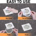 30 Pack Disposable Hair Catcher Disposable Shower Drain Hair Catcher Mesh Stickers Screen Hair Catchers. 