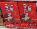 Lotte choco pie , 6 pieces , flavors: chocolate , strawberry & cream , creamy and delicious. 