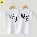 The Shop - Hubby & Wifey T-Shirt For Couples - HW-TS2. 