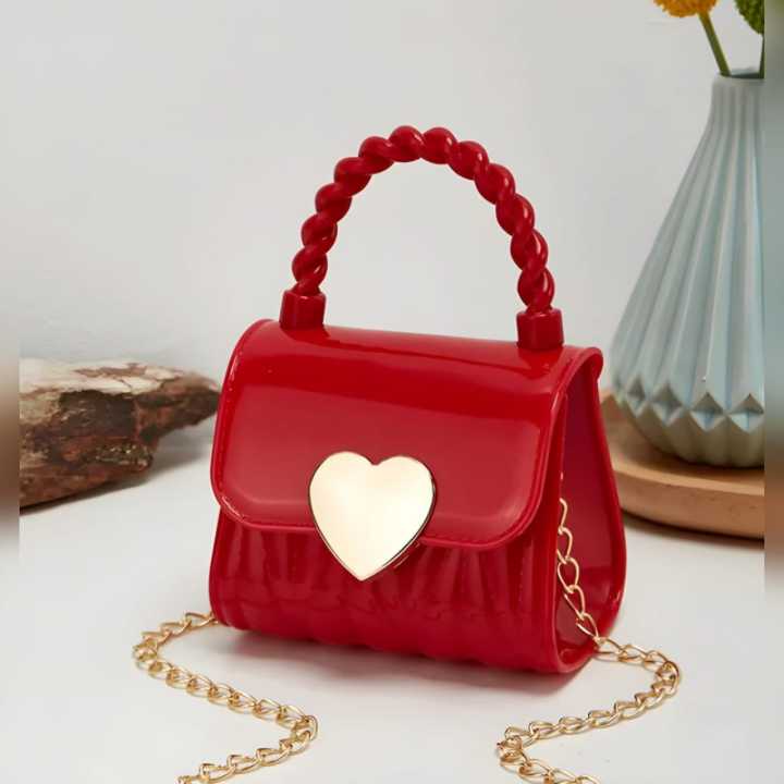Children Kids Baby Purse Fashion Girls Silicone Solid Color Messenger Square Bags Handbags