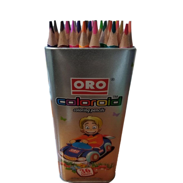 ORO Colorroid Color Pencil / ORO color Pencil Full Art # 551 (36 Color Pencil) (1 Pcs)