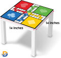 LUDO Board Game Sticker 14 X 14 inches Premium Quality. 