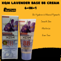XQM Base BB Cream 6-in-1 – Smooth, Moisturising & Even Tone | Brighten & Moisturise Instantly | Natural Glow for All Skin Types. 