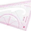 Sewing Ruler Set (4 Pcs) - Metric Ruler Set French  Pattern Grading Ruler Dressmaking Drawing Drafting Measure Template Tools 4 Style For Designers. 