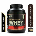 Gold Standard 100% Whey Protein Powder Original - 5lbs - Double Rich Chocolate milk drink powder. 