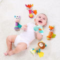 aby attles Fox ebra unny Animal Shaped Infant and attle With eether Crib aby o 0 to 12 onths. 