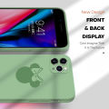 UCUC for Huawei Mate 20 Pro Case Cute Simple Print Avatar Cover Thin Soft Luxury Square Liquid Silicone Phone Case. 