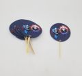 CAPTAIN AMERICA THEME CUPCAKE TOPPERS PACK OF 10 CUPCAKE TOPPERS. 