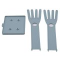 ABS Kitchen Rubber Gloves Racks Drain Towel Storage Holders Kitchen Sink Accessories Gear Items Stuff Kitchen Cleaning Shelf. 