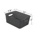 laundry organization-4 * storage baskets-gray. 