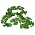 24 Packs Of Artificial Ivy Leaf Plant Vine Hang Wreath Bougainvillea Home Garden Office Wall Decoration Green. 