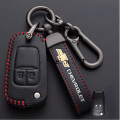 Leather Car Key Case Cover For Buick Chevrolet Covoz Cruze Aveo Trax Opel Vauxhall Mokka Encore Astra Corsa Meriva Zafira Fob. 