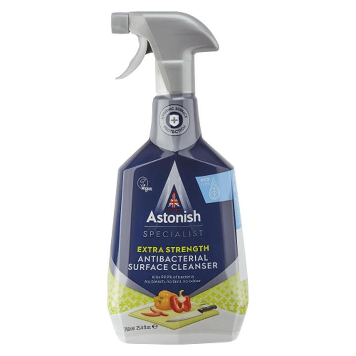 ASTONISH SPECIALIST EXTRA STRENGTH ANTIBACTERIAL SURFACE CLEANSER (750ML)