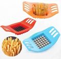 French Fry Cutter French Fry Slicer - Potato Cutter Vegetable Slicer Chopper chips Making Potato Chips Device ABS + Stainless Steel Kitchen Tools. 