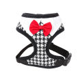 【shenggangshangmao001】Fashion Bowtie Harness Small Dogs Chihuahua Bulldog Pug Harnesses Pet Puppy Harness Vest Without Lead Pet Supplies. 