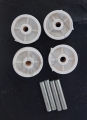 Wheel & Rod Set Washing Machine Parts - WS-K7. 
