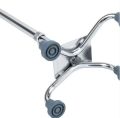 Medical Adult four legs orthopedic walking crutches crutch stick non-slip Aluminum Crutches Adjustable Easy Carrying. 