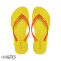Huggoes By Aerothotic - Flambe Women's Natural Rubber Summer Flip-Flops - Original Thailand Imported - YL1. 