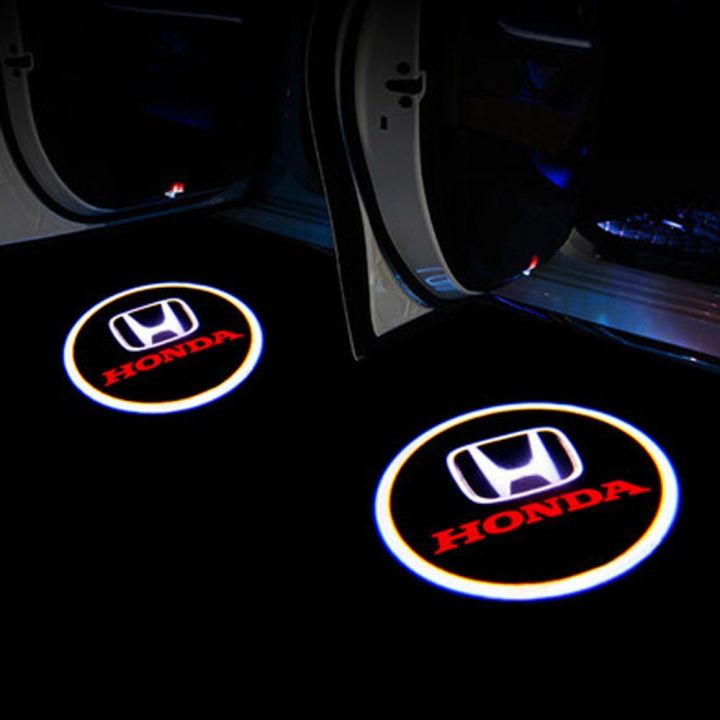 2 Pieces - Car Door Logo Projection Light - Honda Logo Lights