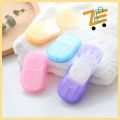 Pack of 4 Paper Soap – Disposable Travel Soap Outdoor Portable Mini Paper Washing Hand Bath Clean Scented Slice Sheets 20pcs Box for School, Office & Camping Hiking. 