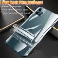 OnePlus Nord N100 Tempered Glass Screen Protector Polish Glass + Back Jelly Protector Clear Soft Film Protection Hydrogel For OnePlus Nord N100. 