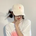 New Letter B Cotton Baseball Cap For Men Women Solid Color Ponytail Curved Brim Sun Hats Unisex Hip Hop Snapback Dad Trucker Hat. 