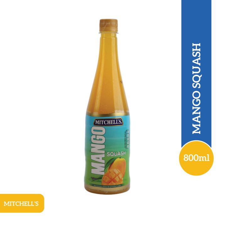 Mitchell's Mango Squash 800ml
