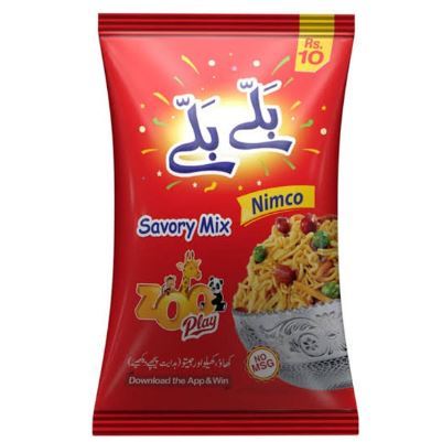 Bale Bale Nimko Munchy Mix 10 Rs Pack 12 pcs