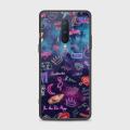 OnePlus 8 Cover - SkinLee HQ Infinity Glass Case (Soft) - Neon Galaxy - SKINLEE-629-1-921-474. 