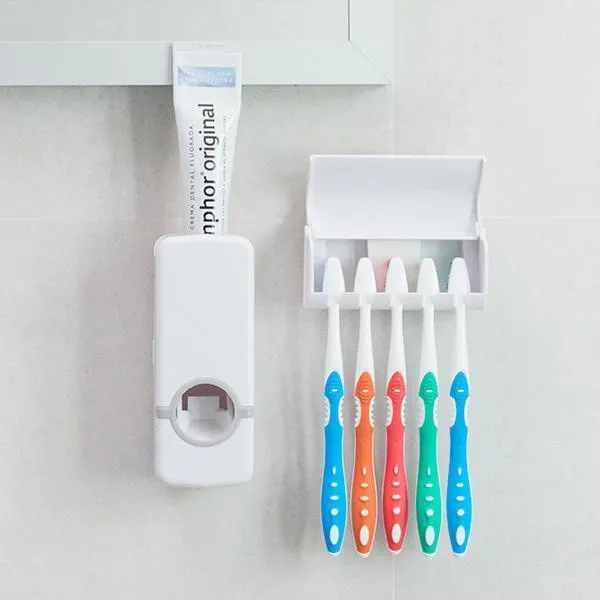 Bathroom%20Accessories%20Toothpaste%20Dispenser%20Automatic%20Toothpaste%20Squeezer%20And%20Toothbrush%20Holder%20Set%20Bathroom%20Tools%20-%201Pc%20-%20Image%204
