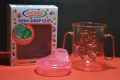 Original 9oz / 250ml Camera Company Non-Drip -Fancy- Baby Sipper Cup With Lock & Handle (Made In Taiwan) (BPA FREE). 