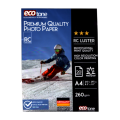 Ecotone Premium Glossy Photo Paper A4 260 GSM. 