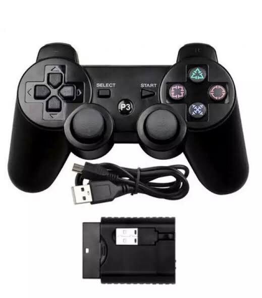 Wireless 2.4Ghz 6 in 1 vibration joystick wireless gamepad for pc,laptop and android smart led tv and android box