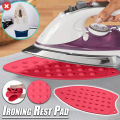 Silicone Iron Mat Silicone Heat Resistant Non-slip Iron Rest Mat for Ironing board Surface Safety. 