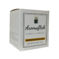 AROMAFLICK Coffee Scented Candle in Hexagonal Jar. 