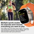 i15 Ultra MAX Smart Watch Watchband 2.3"HD Large Screen Dual Strap 49MM Bracelet True Screw Buckle He-alth Monitoring Multi-sport Game Smartwatch. 