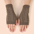 Half Finger winter gloves for women & girls. 