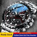 WEIGUAN Original Men's Watches Luxury Brand Wrist Watch Men's Automatic Mechanical Watches Waterproof Steel Strap Calendar Sports Quartz Men's Watch. 